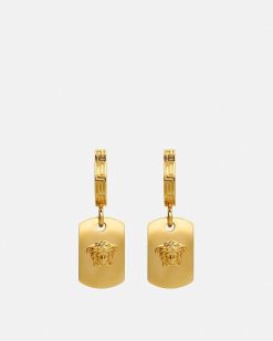 Boucles D'Oreilles | Versace Boucles D'Oreilles Pendantes Medusa