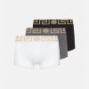 Boxers | Versace Lot De Trois Boxers Adherents A Bordure Greca