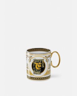 Cafe Et The | Versace Mug F Virtus Alphabet