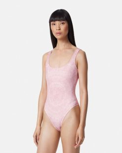 Maillots De Bain | Versace Maillot De Bain Une-Piece Barocco