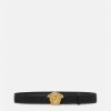 Ceintures | Versace Ceinture En Cuir La Medusa