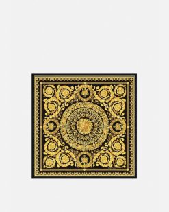 Accessoires Textiles | Versace Foulard En Soie Barocco 70 Cm