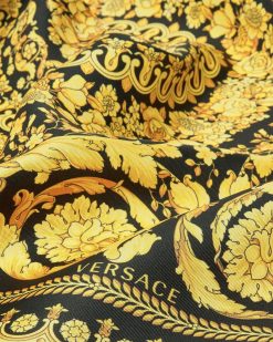 Accessoires Textiles | Versace Foulard En Soie Barocco 70 Cm