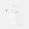 T-Shirts Et Pulls | Versace T-Shirt Avec Cristaux 1978 Re-Edition Logo