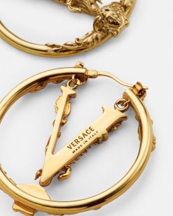 Boucles D'Oreilles | Versace Creoles Virtus