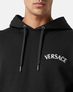 Sweats | Versace Sweat A Capuche Versace Milano Stamp