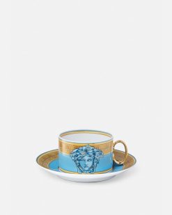 Cafe Et The | Versace Tasse Et Soucoupe Medusa Amplified