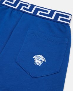 Vetements | Versace Short De Bain Kids A Bordure Greca