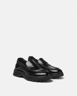 Mocassins | Versace Mocassins En Cuir Elios