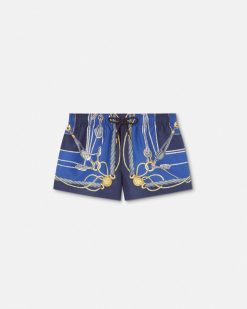 Maillots De Bain | Versace Short De Bain Versace Nautical