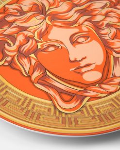 Assiettes | Versace Plat De Service Medusa Amplified 33 Cm