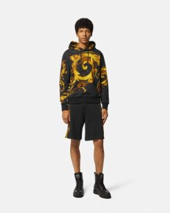 Vetements | Versace Hoodie Zippe Watercolour Couture