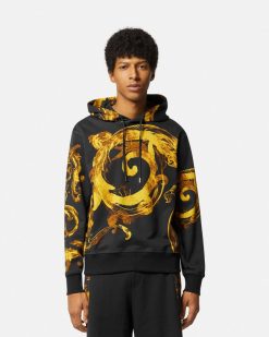 Vetements | Versace Hoodie Zippe Watercolour Couture