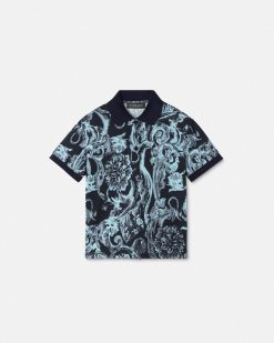 Vetements | Versace Polo Barocco Stencil Kids