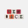 Deco | Versace Lot De Bols Carres Holiday Alphabet