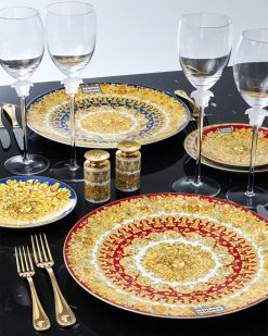 Assiettes | Versace Assiette Presentation Medusa Rhapsody 33 Cm