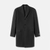 Vestes Et Manteaux | Versace Manteau A Boutonnage Droit Ajuste