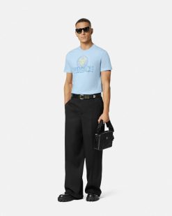 T-Shirts Et Polos | Versace T-Shirt A Logo Medusa