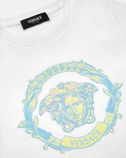 Vetements | Versace T-Shirt A Logo Barocco Wave Crest Kids