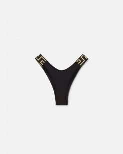 Maillots De Bain | Versace Bas De Bikini A Bordure Greca