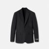 Blazers Et Costumes | Versace Blazer A Coupe Droite En Jacquard Barocco