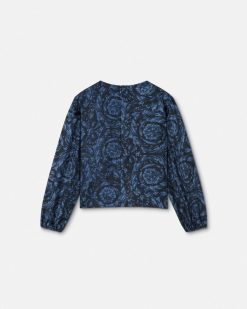 Vetements | Versace Chemise En Soie Barocco Kids