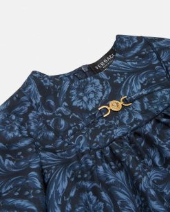 Vetements | Versace Chemise En Soie Barocco Kids