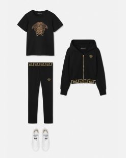 Vetements | Versace T-Shirt Medusa Kids Avec Cristaux