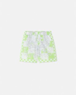 Vetements De Plage | Versace Short De Bain Medusa Contrasto Kids