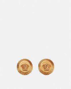 Boucles D'Oreilles | Versace Clous D'Oreilles Medusa Tribute