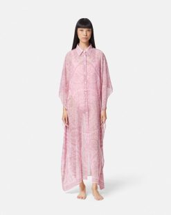 Vetements Et Accessoires De Plage | Versace Robe Longue Barocco