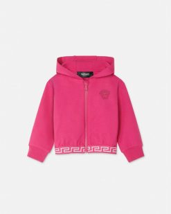 Vetements | Versace Hoodie Zippe Greca Baby