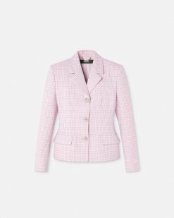 Tailleur | Versace Blazer Sablier Contrasto