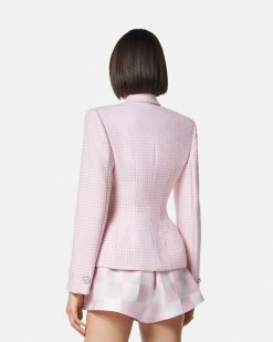 Tailleur | Versace Blazer Sablier Contrasto