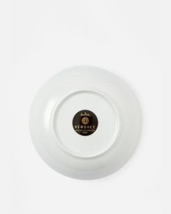 Assiettes | Versace Assiette Creuse Scala Del Palazzo Verde 22 Cm