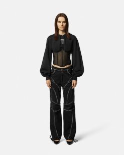 Vetements | Versace Hoodie Facon Corset Warranty Avec Logo