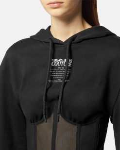 Vetements | Versace Hoodie Facon Corset Warranty Avec Logo