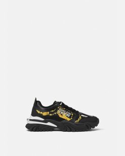 Chaussures | Versace Baskets Trail Trek Chain Couture