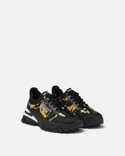 Chaussures | Versace Baskets Trail Trek Chain Couture