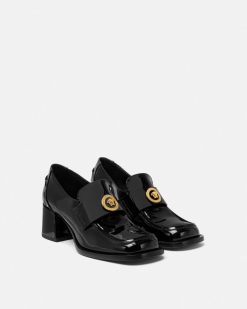 Alia | Versace Alia Escarpins Vernis Style Mocassins 55 Mm