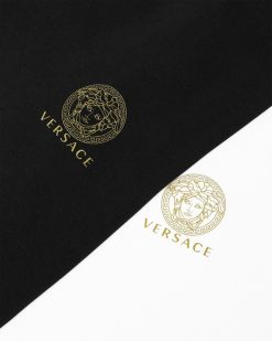 Loungewear Et Pyjamas | Versace Lot De Deux Maillots De Corps Medusa