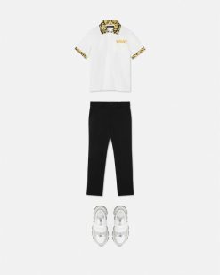 Vetements | Versace Polo Barocco Kids