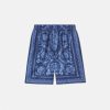 Pantalons Et Shorts | Versace Short En Soie Barocco