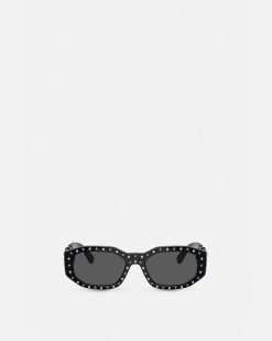 Lunettes De Soleil | Versace Lunettes De Soleil Cloutees Medusa Biggie