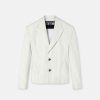 Vetements | Versace Blazer A Lacets A Rayures Fines