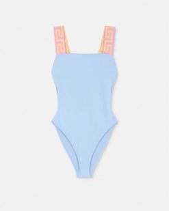 Maillots De Bain | Versace Maillot De Bain Une-Piece A Bordure Greca