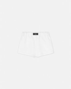 Pantalons Et Shorts | Versace Short 1978 Re-Edition Logo