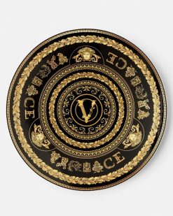 Assiettes | Versace Assiette De Presentation Virtus Gala 33 Cm