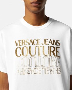 Vetements | Versace T-Shirt Avec Logo Upside Down