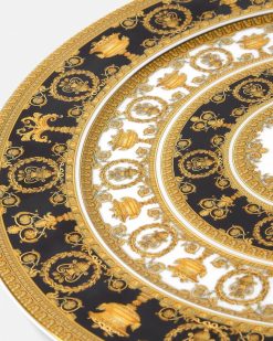 Assiettes | Versace Assiette De Presentation I Baroque 33 Cm